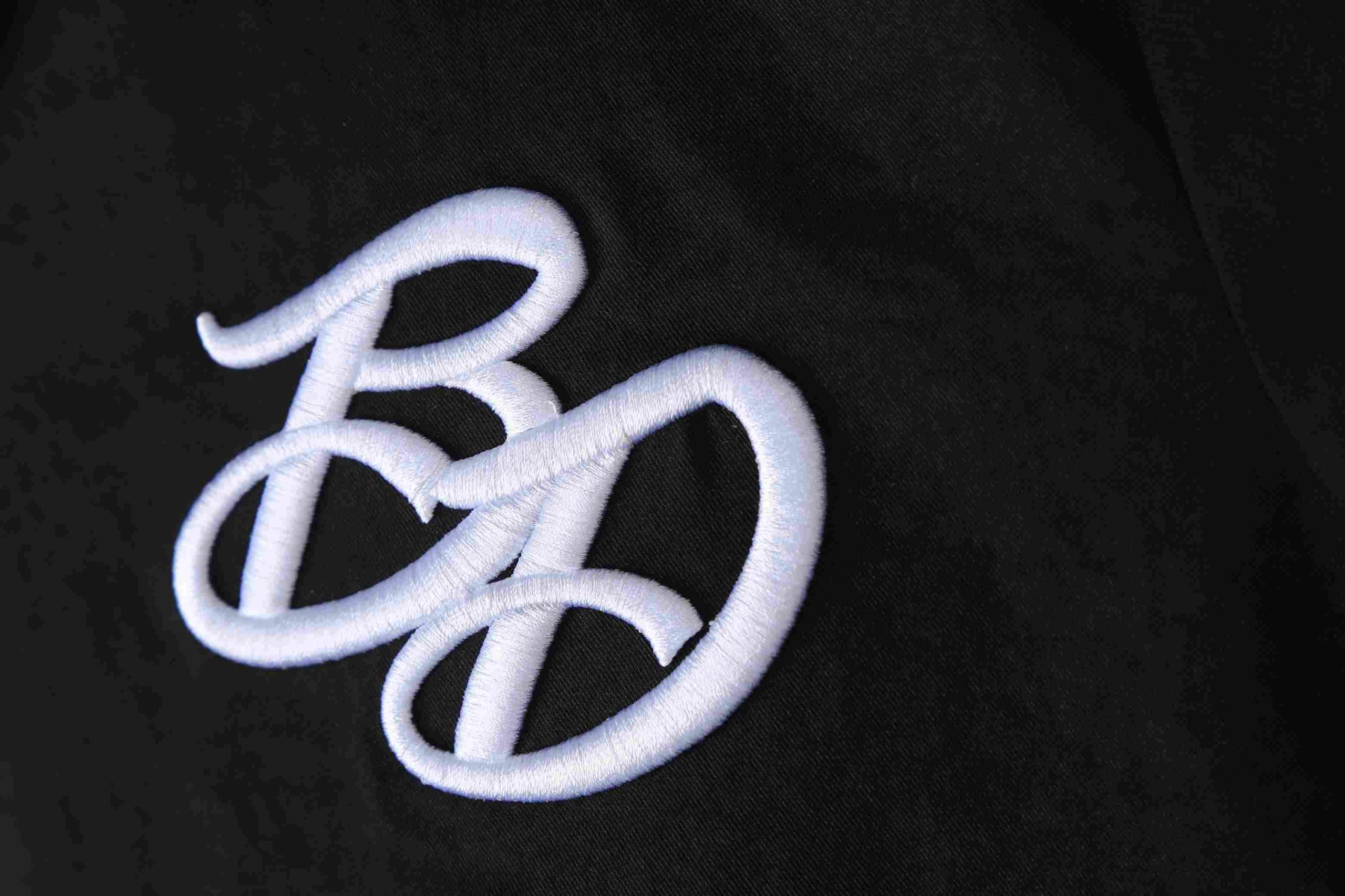 3D embroidery patches on custom knitwear sweater