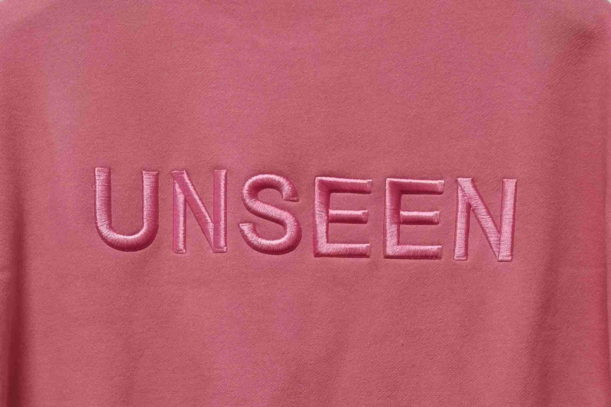 3D letter embroidery patches on custom sweater