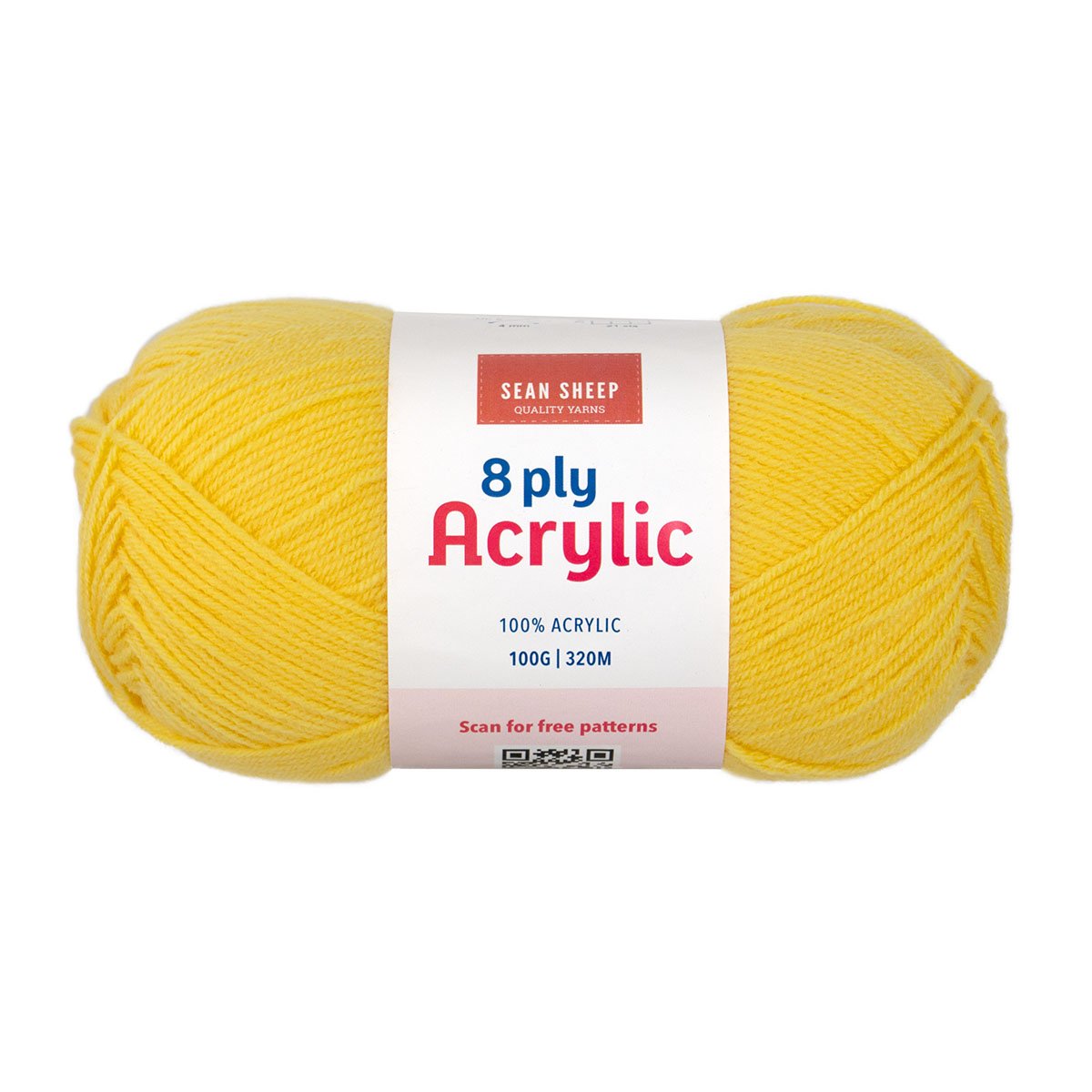 Acrylic yarn textile for knitwear production