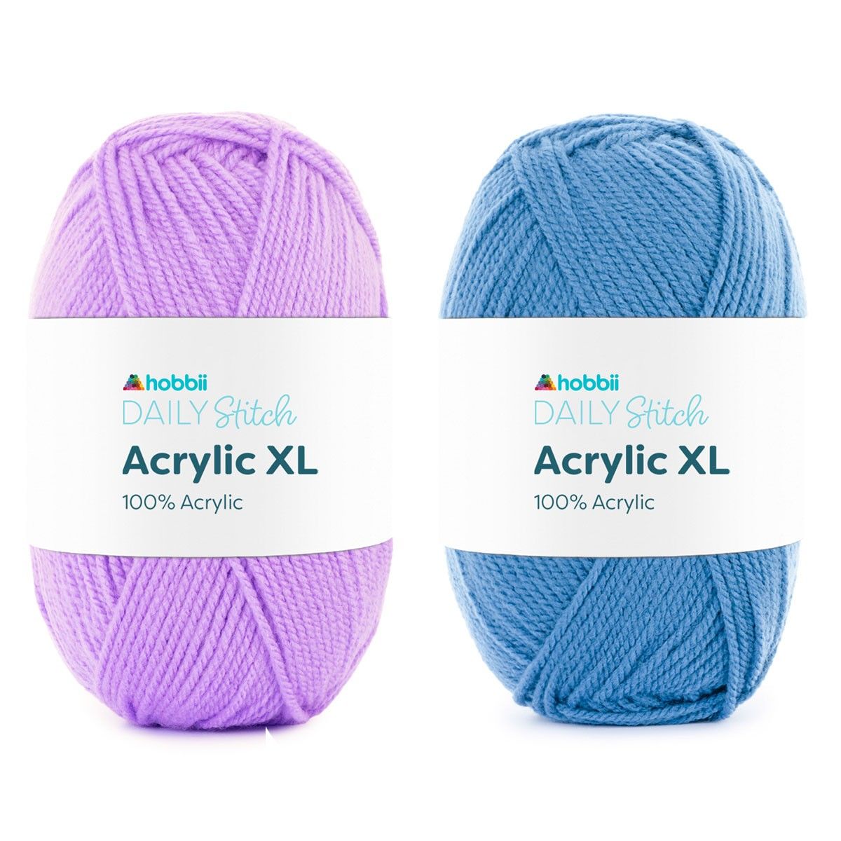 Acrylic yarn spool for sweater manufacturing