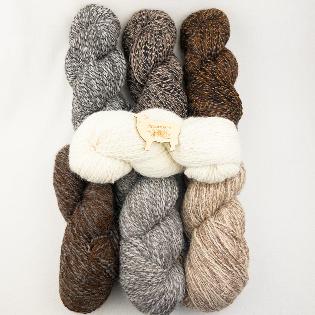 Premium alpaca yarn for knitwear manufacturing