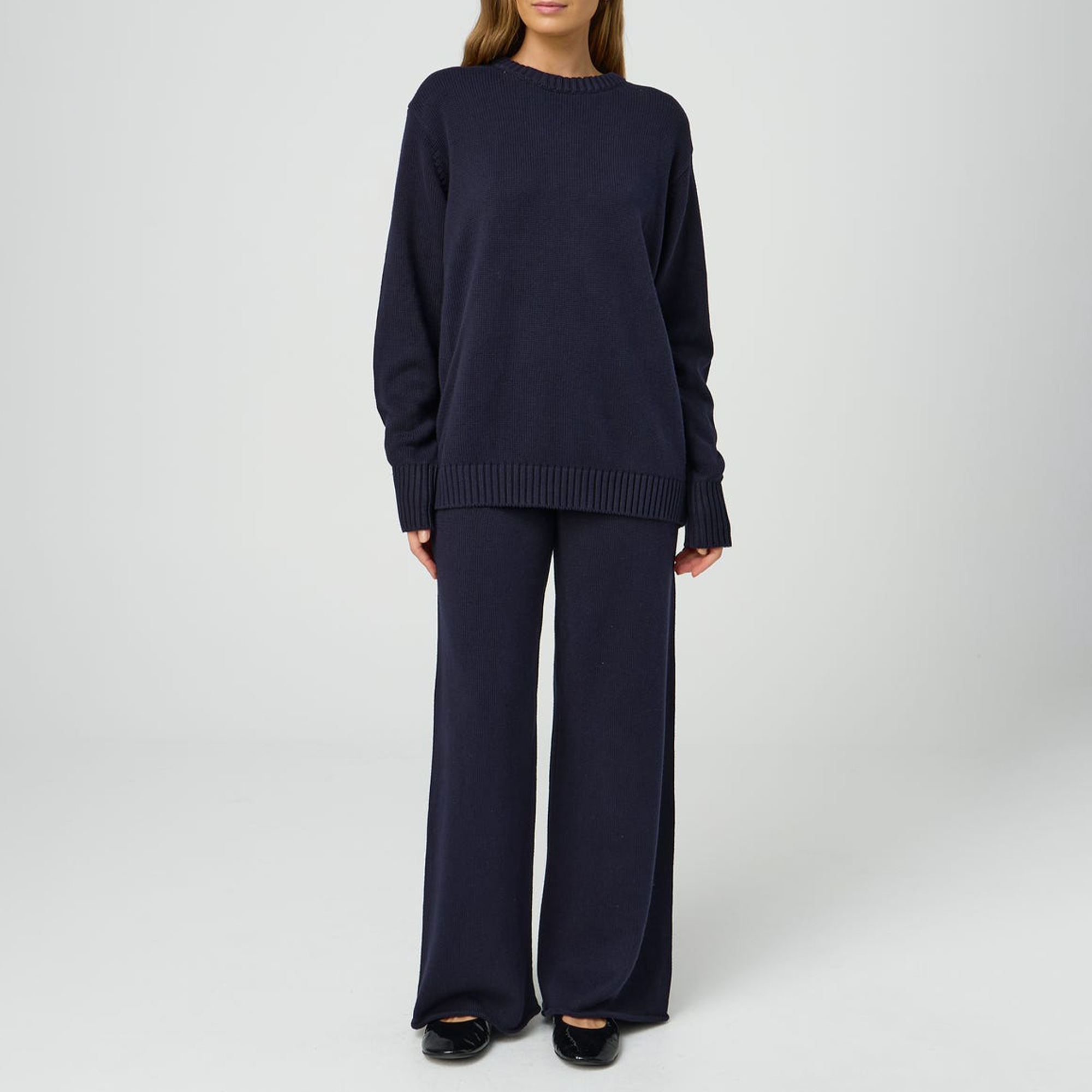 Basic knit sweater set for fashion retailers