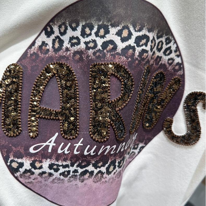 Bead and sequin embroidery stitches for knitwear