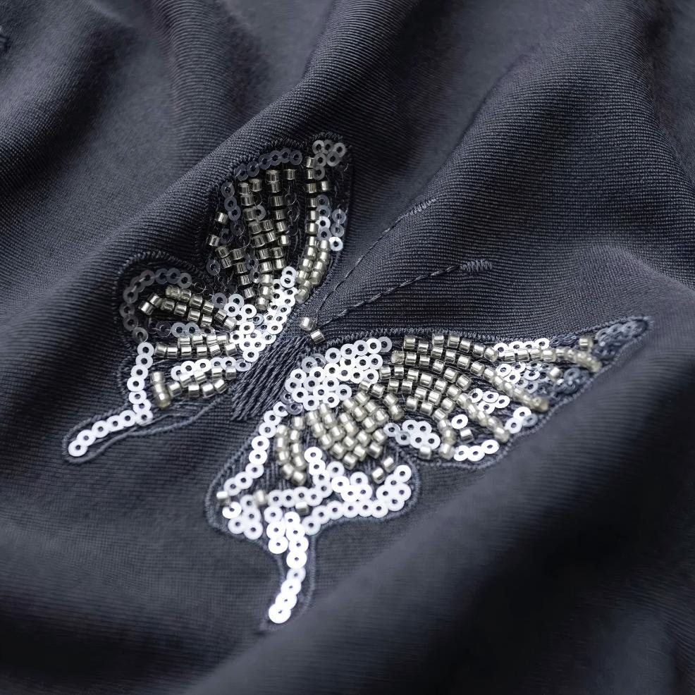 Beads and sequins embroidery designs for sweaters