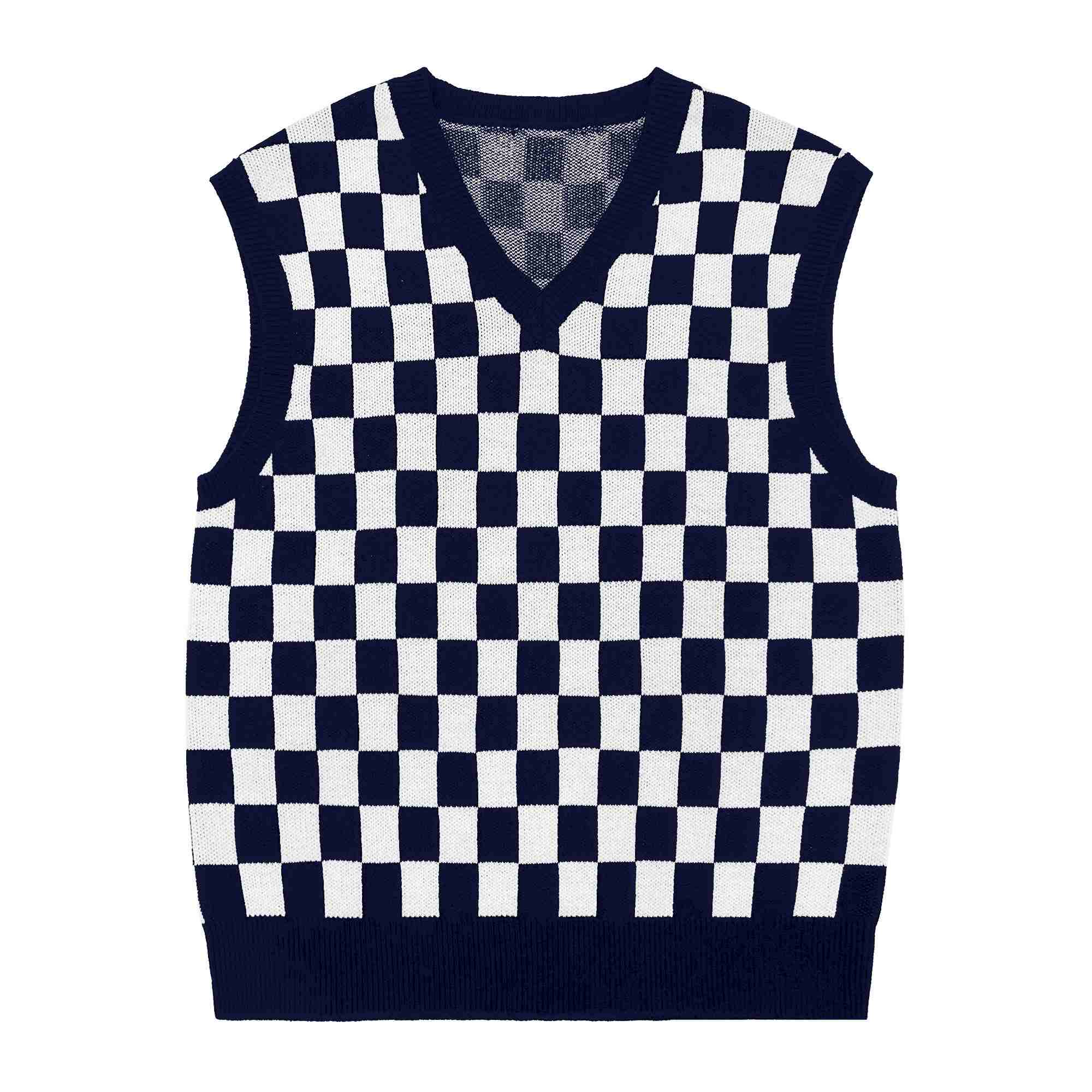 Cable knit sleeveless sweater vest for fashion retailers