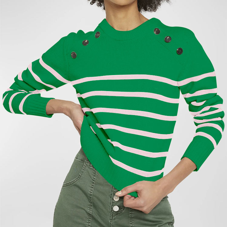 Cape sleeve pullover sweater custom knitwear