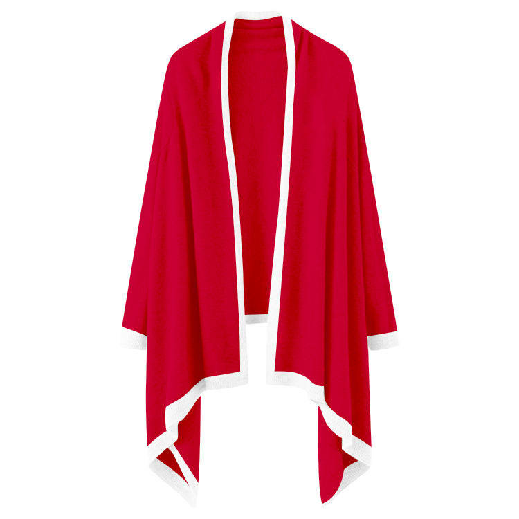 Cashmere shawl sweater luxury custom knitwear