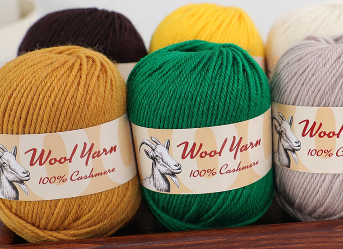 Cashmere yarn for custom sweaters