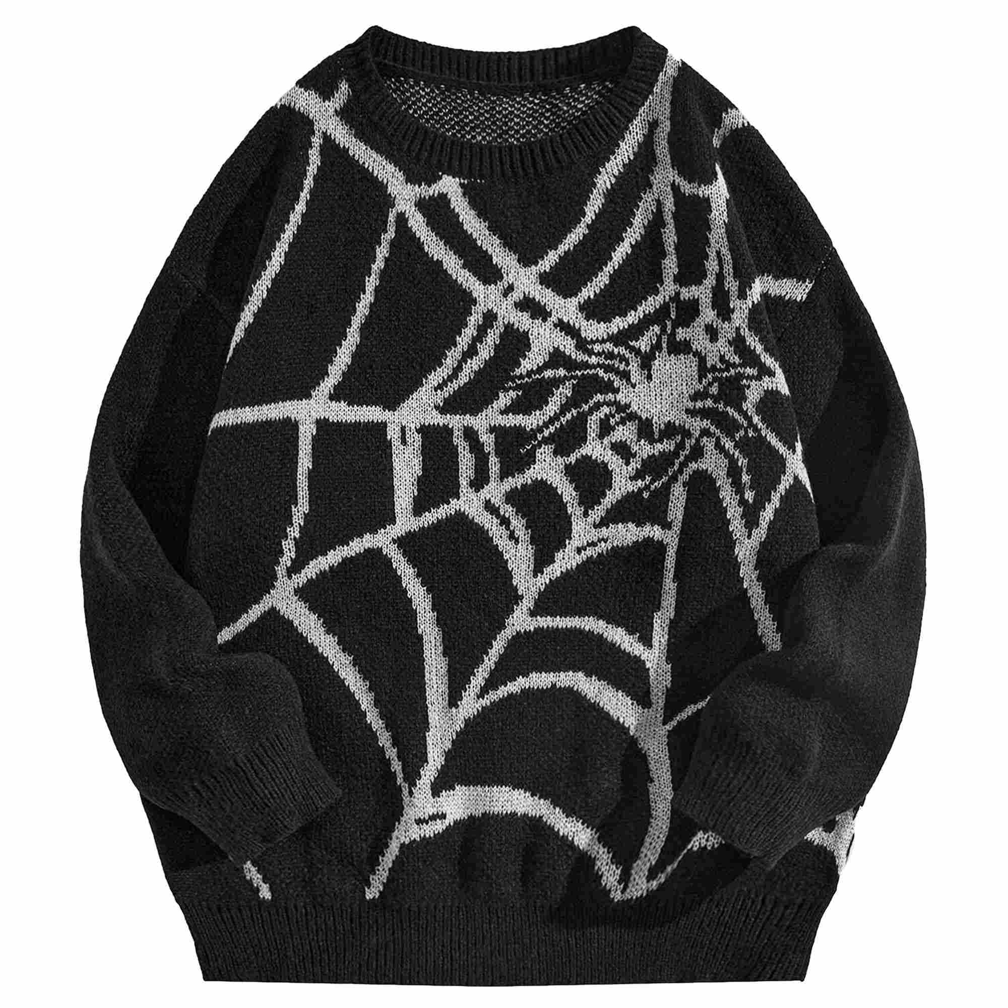 Chunky crew neck pullover sweater custom