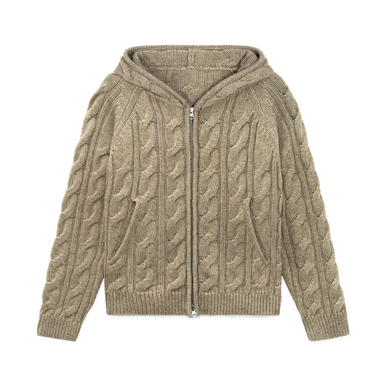 Colorblock mock neck pullover sweater