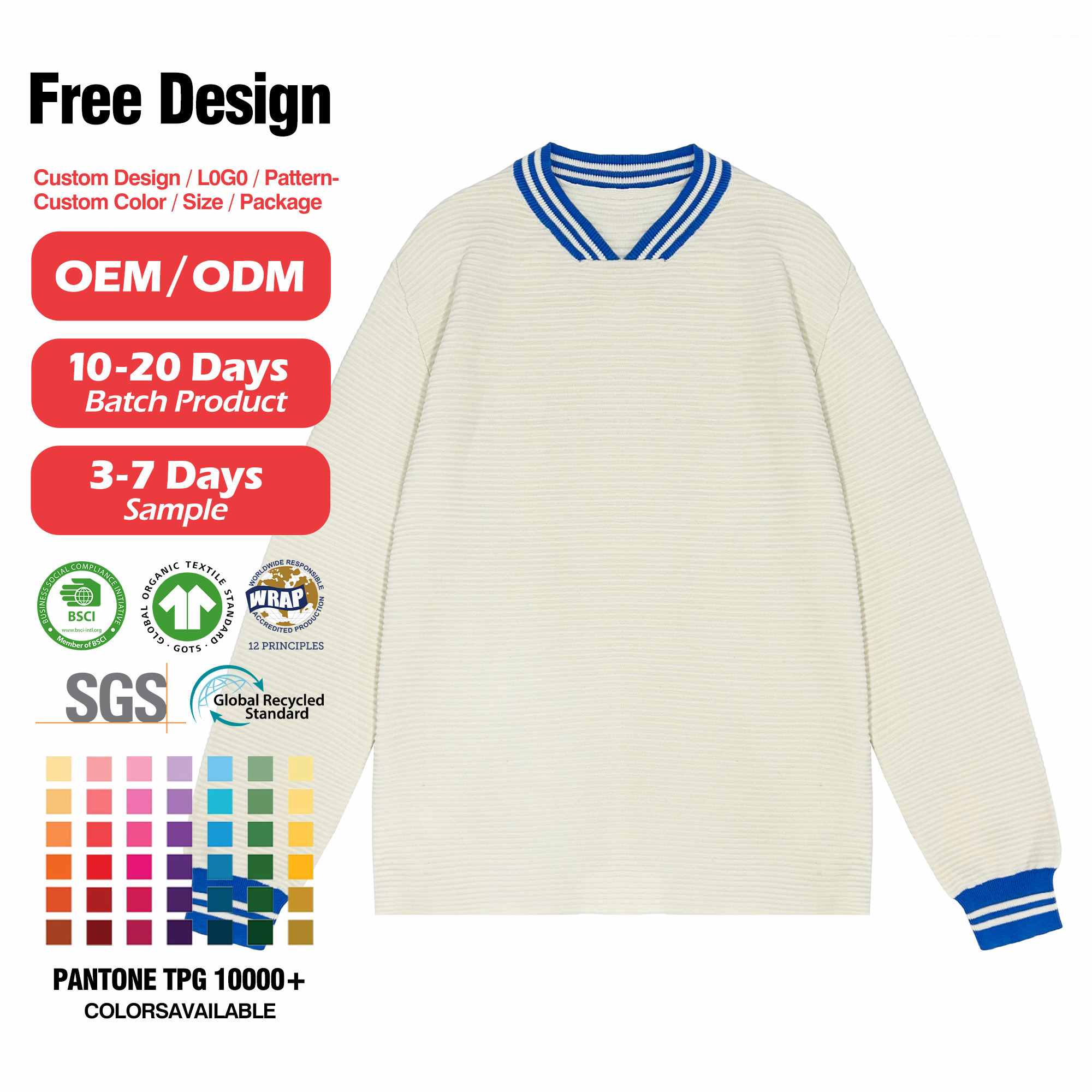 Cream pullover sweater neutral color knitwear