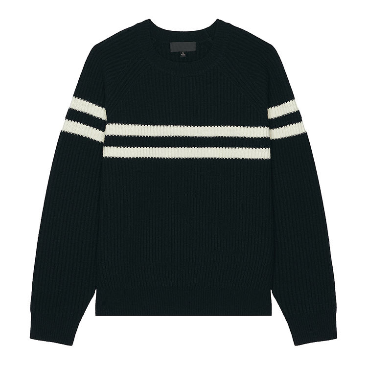Crew neck luxe pullover sweater premium