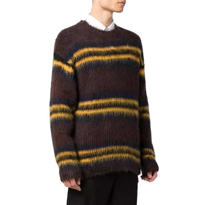 Crew neck sweater front view