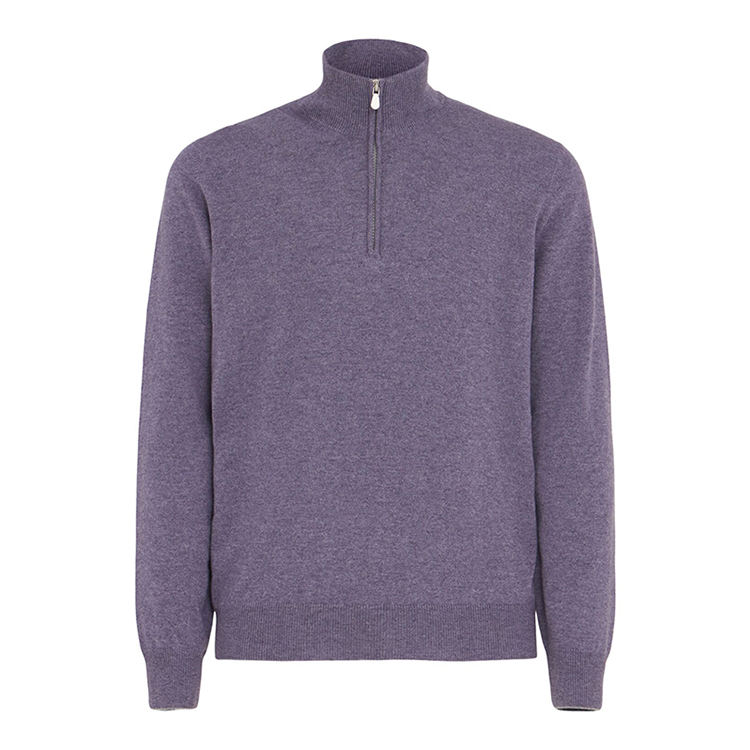 Crew neck thick pullover sweater heavyweight