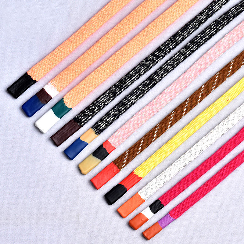 Drawstring cord for custom knitwear and hoodies