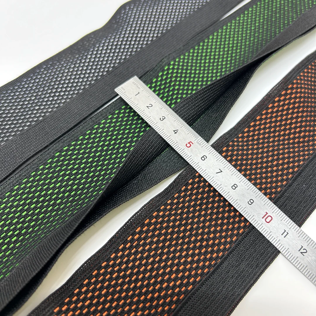 Elastic bands for knitwear waistbands and cuffs