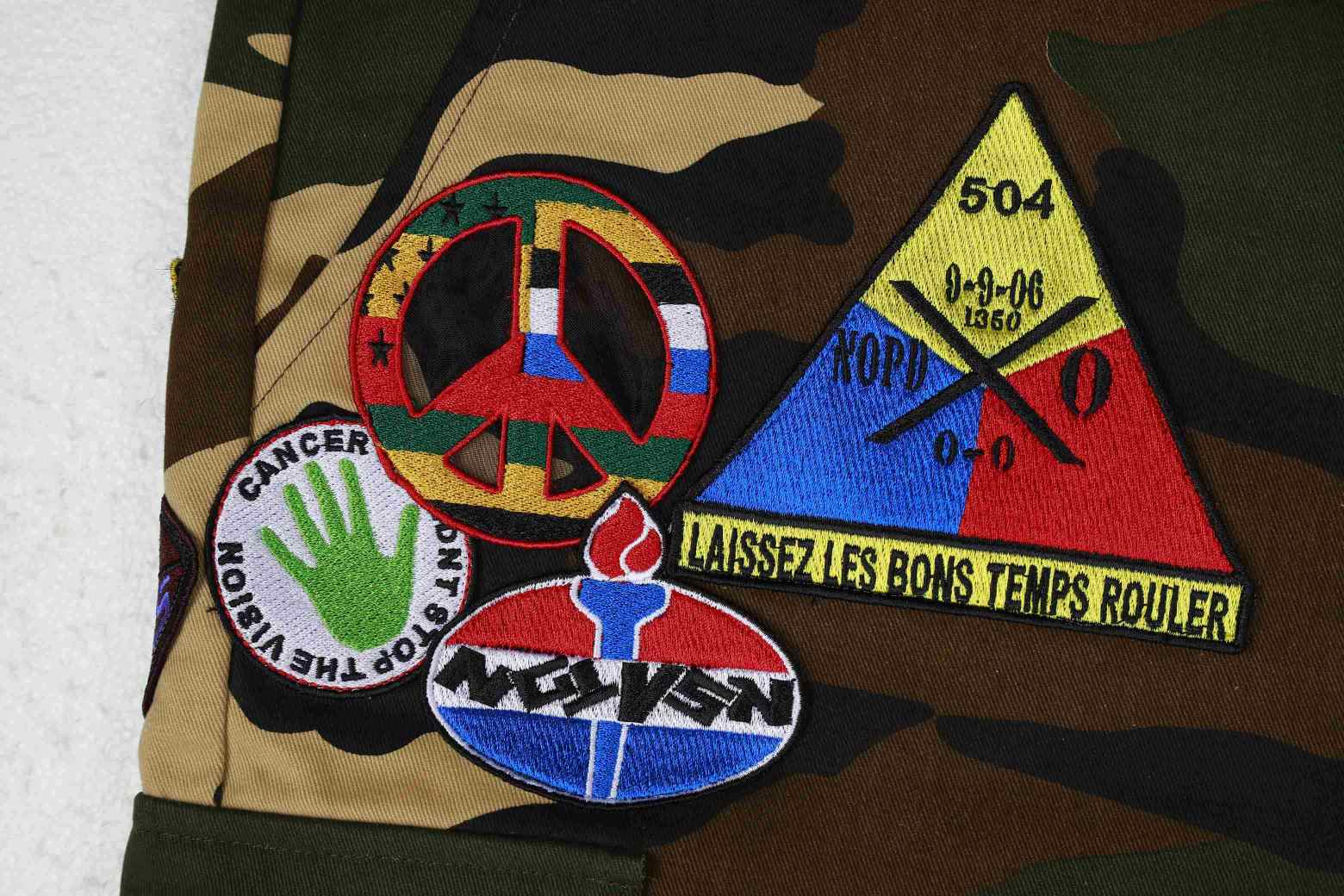 Custom embroidery patches for sweater decoration