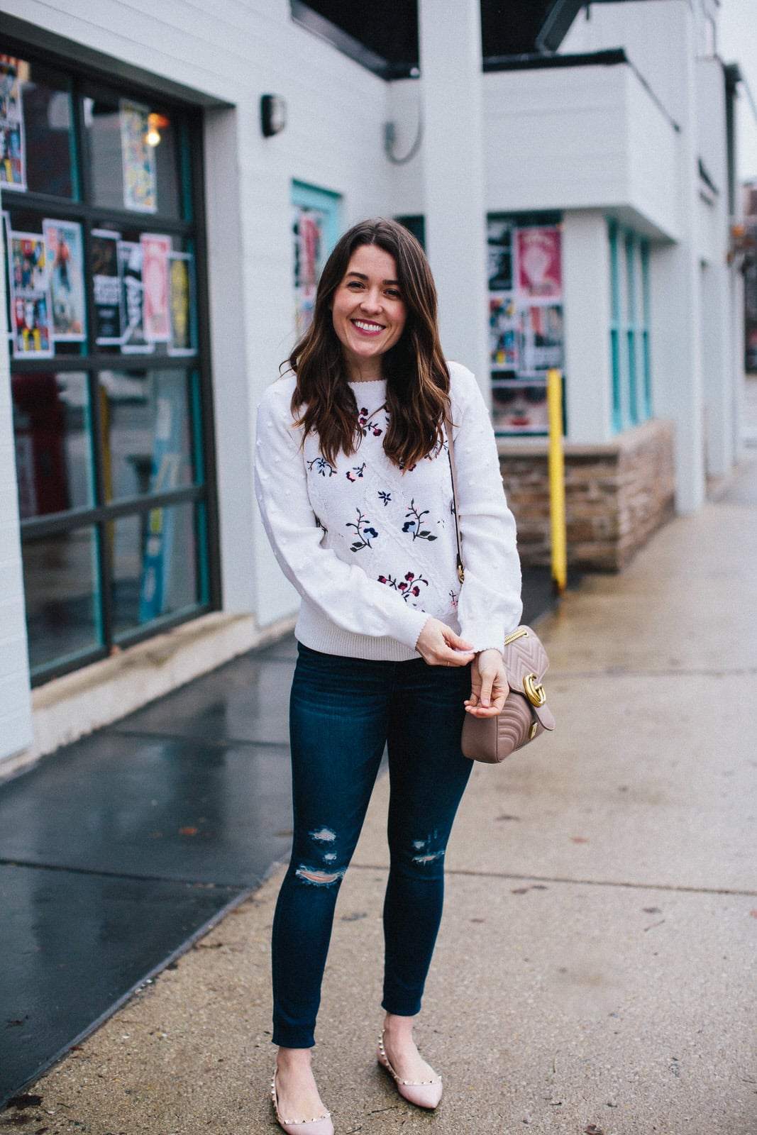 Custom flat embroidery sweater from CENWILD knitwear manufacturer