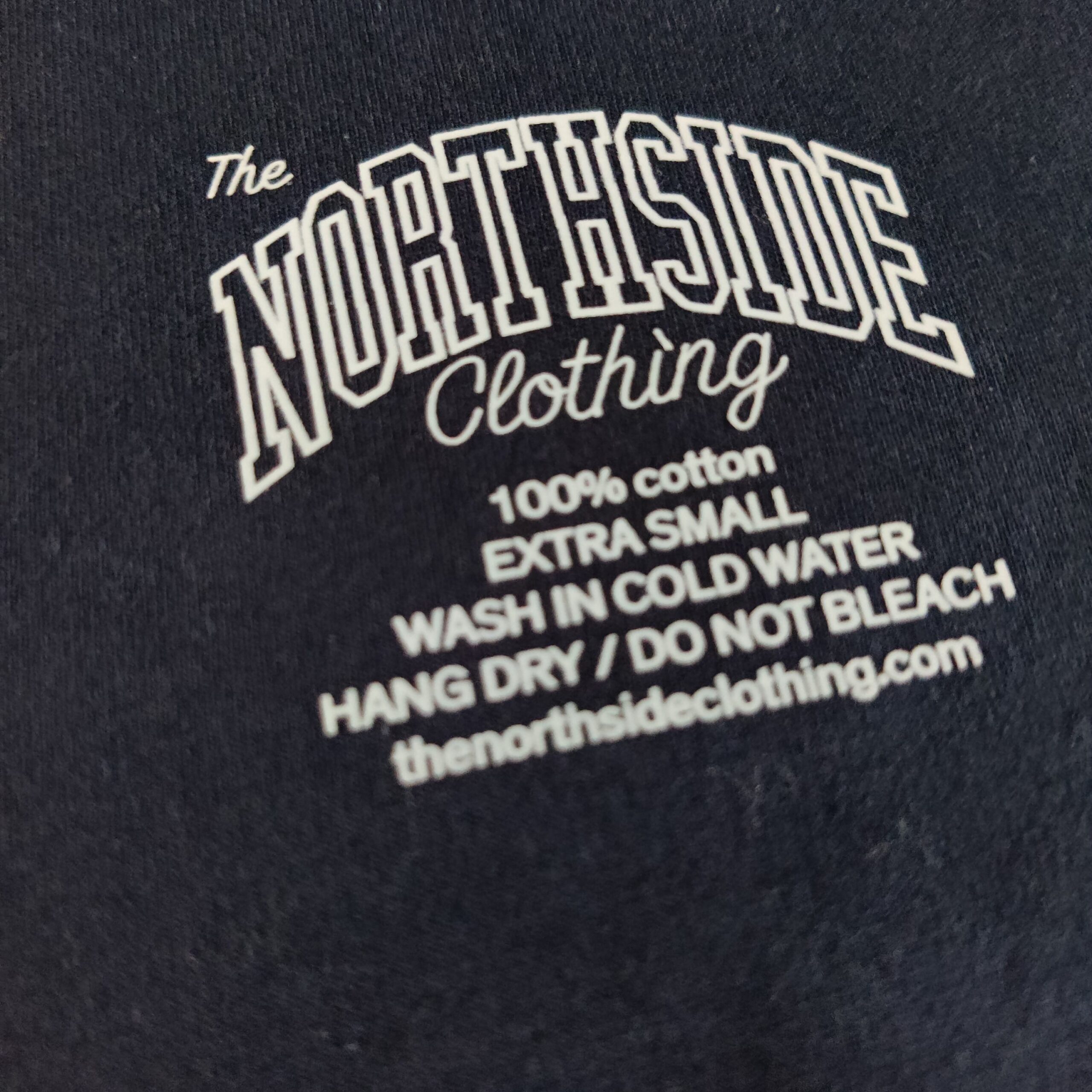 Heat transfer label for knitwear logo branding