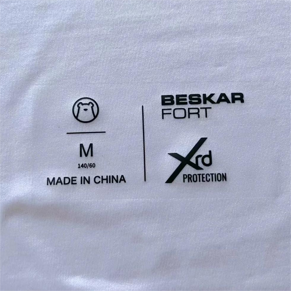 Heat transfer label for sweater logo branding