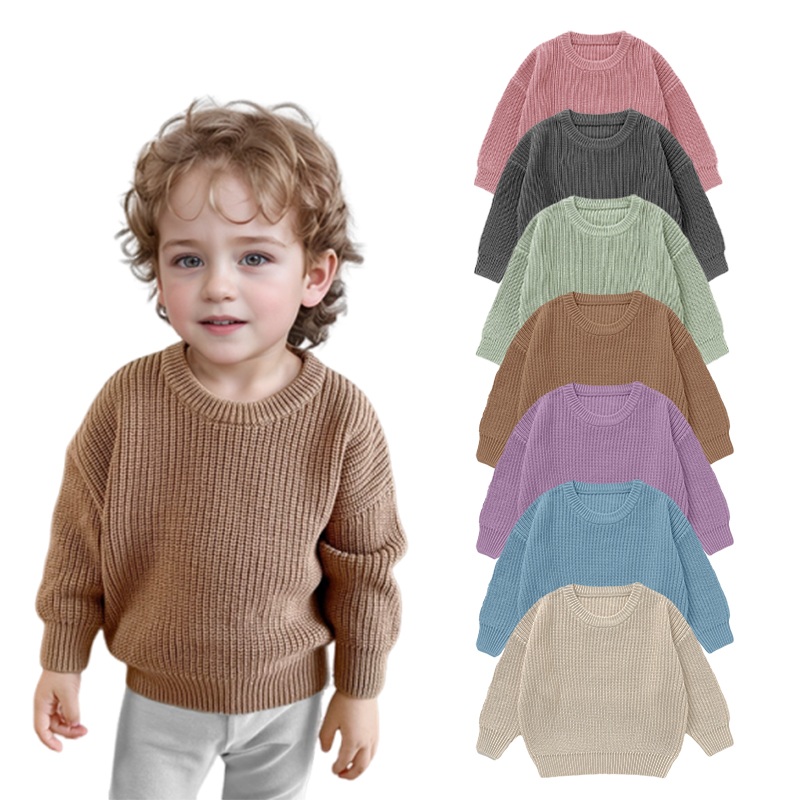 Kids sweater with graphic print outfit
