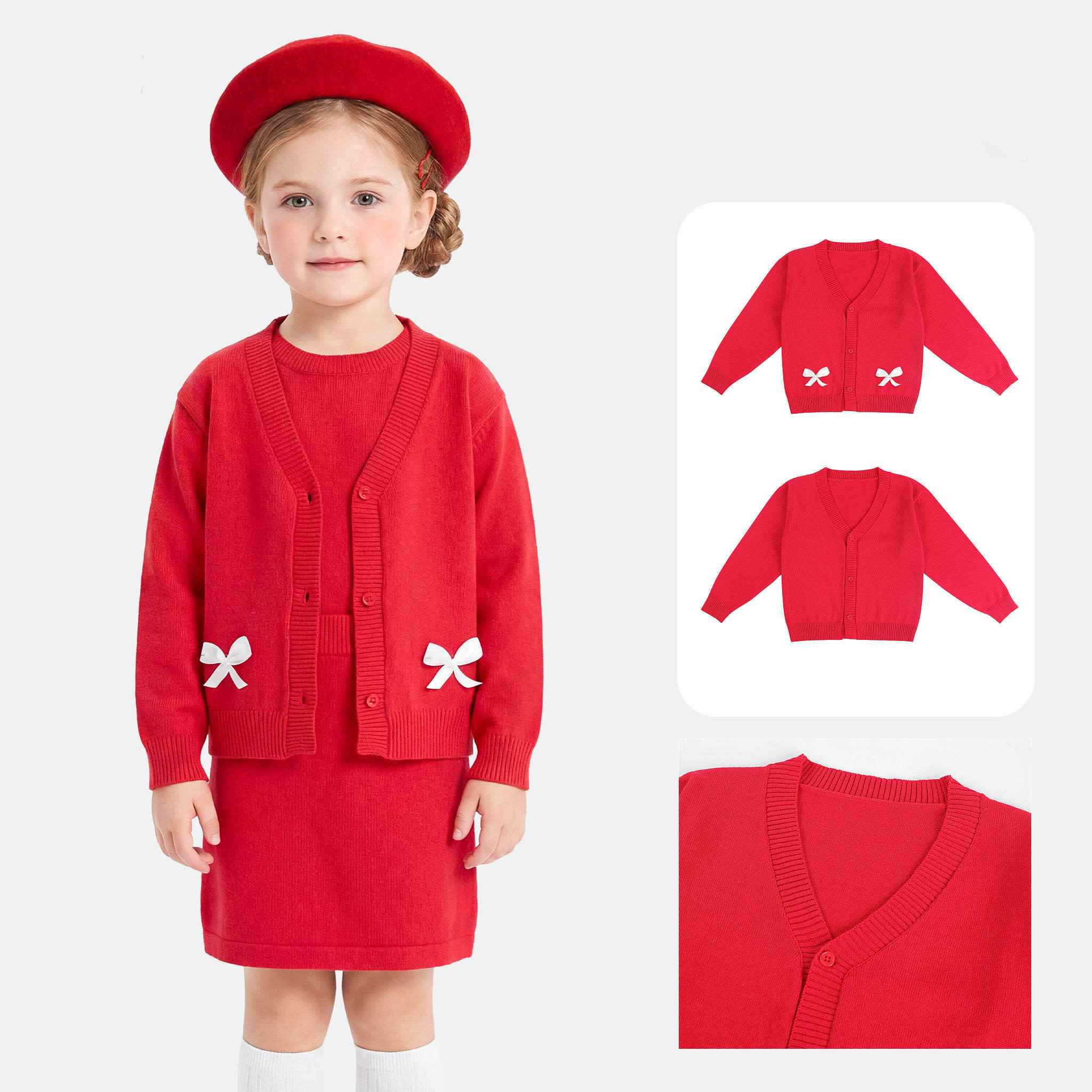 Custom kids sweater with cartoon design