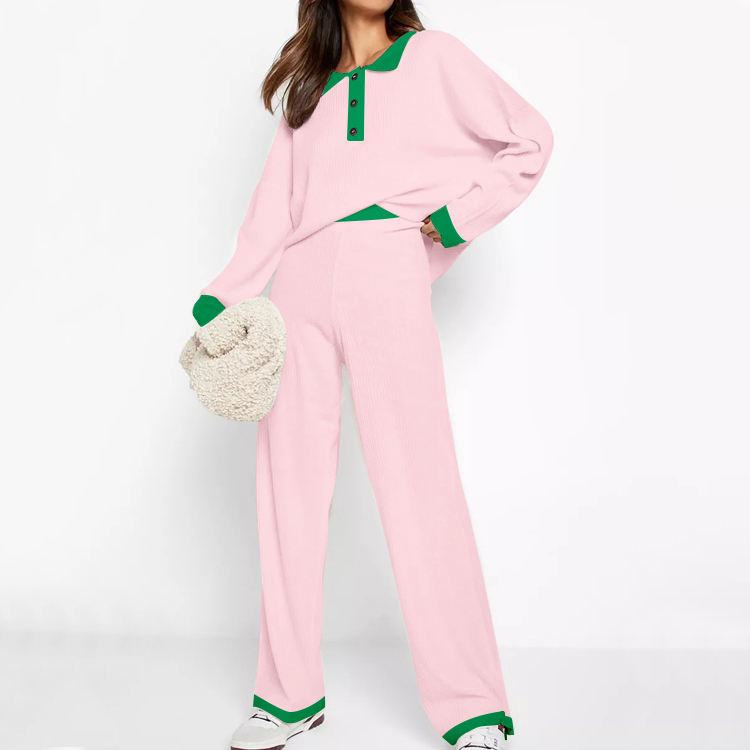 Custom knit sweater set for fashion retailers