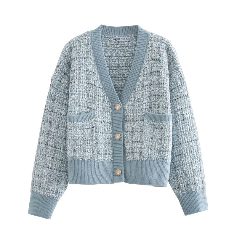 Knitted cardigan for women custom knitwear