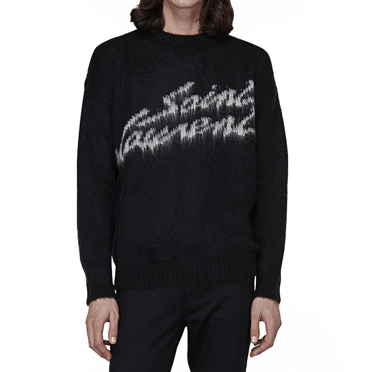 Custom knitted pullover sweater for fashion brands