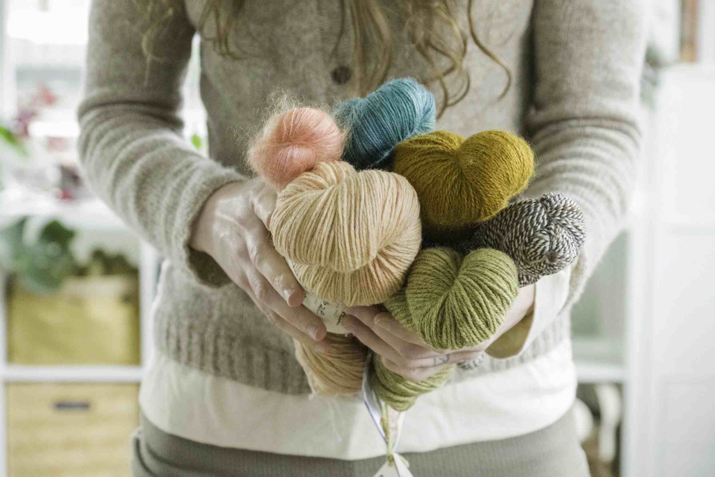 Knitwear yarn for fashion brand manufacturing
