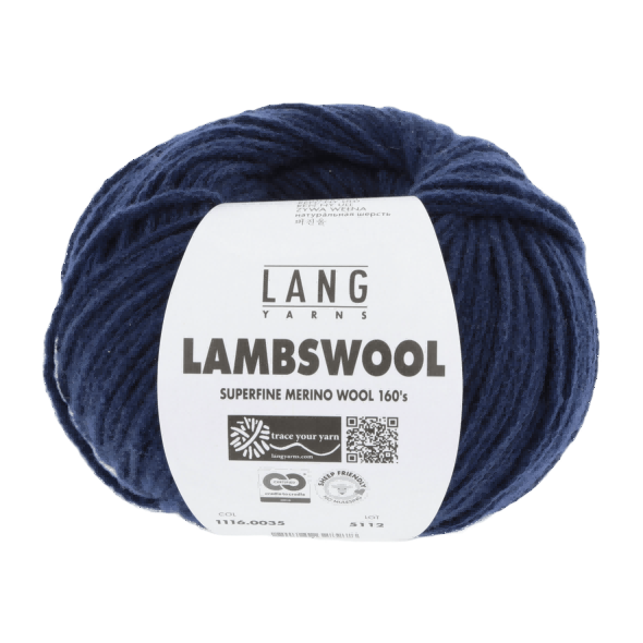 Lambswool yarn for custom knitwear production