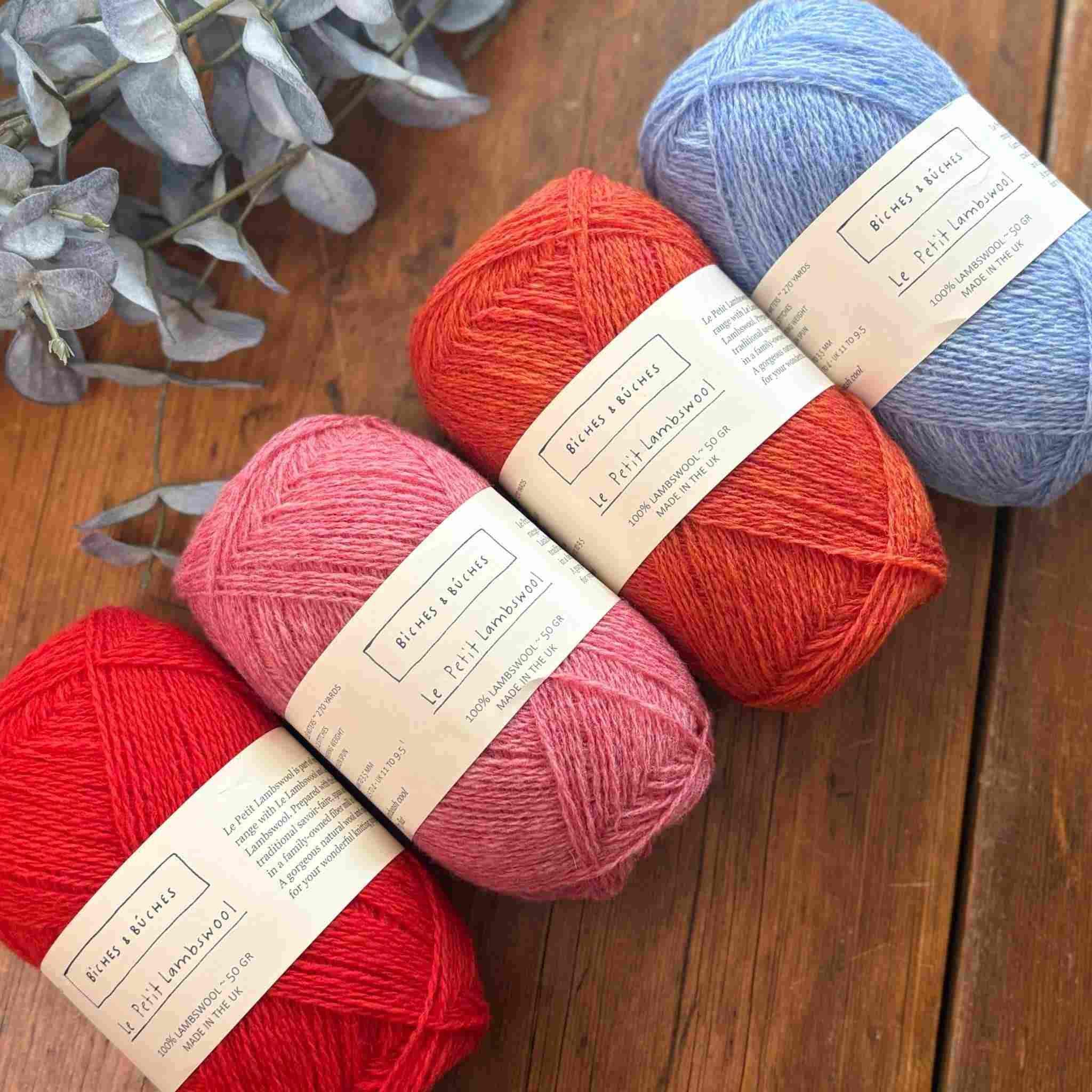 Lambswool yarn for fashion brand knitwear