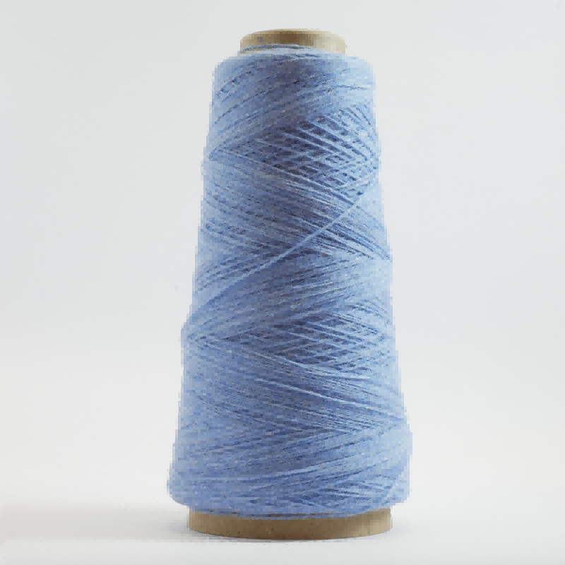 Lambswool yarn for knitwear manufacturing