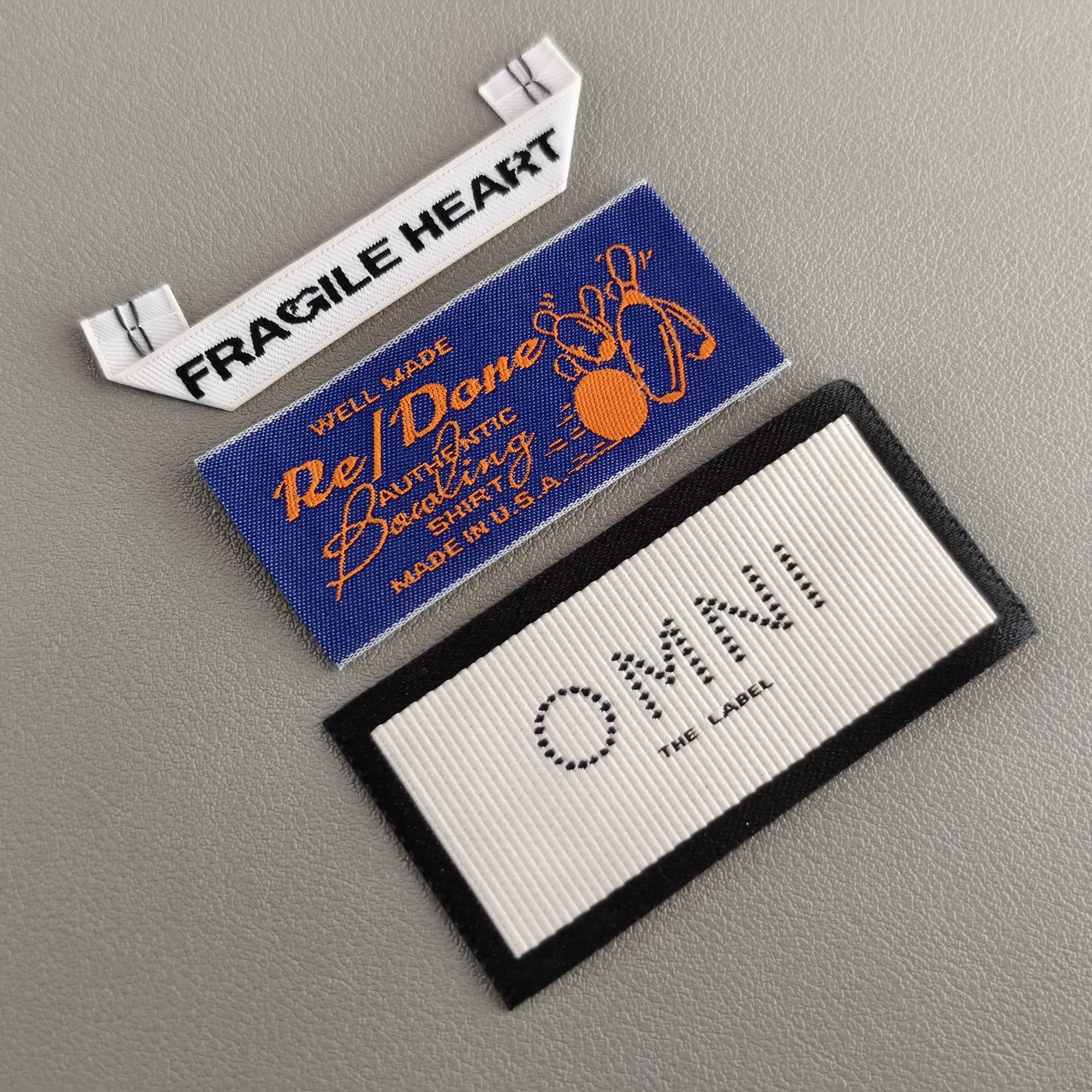 Woven and Leather Labels
