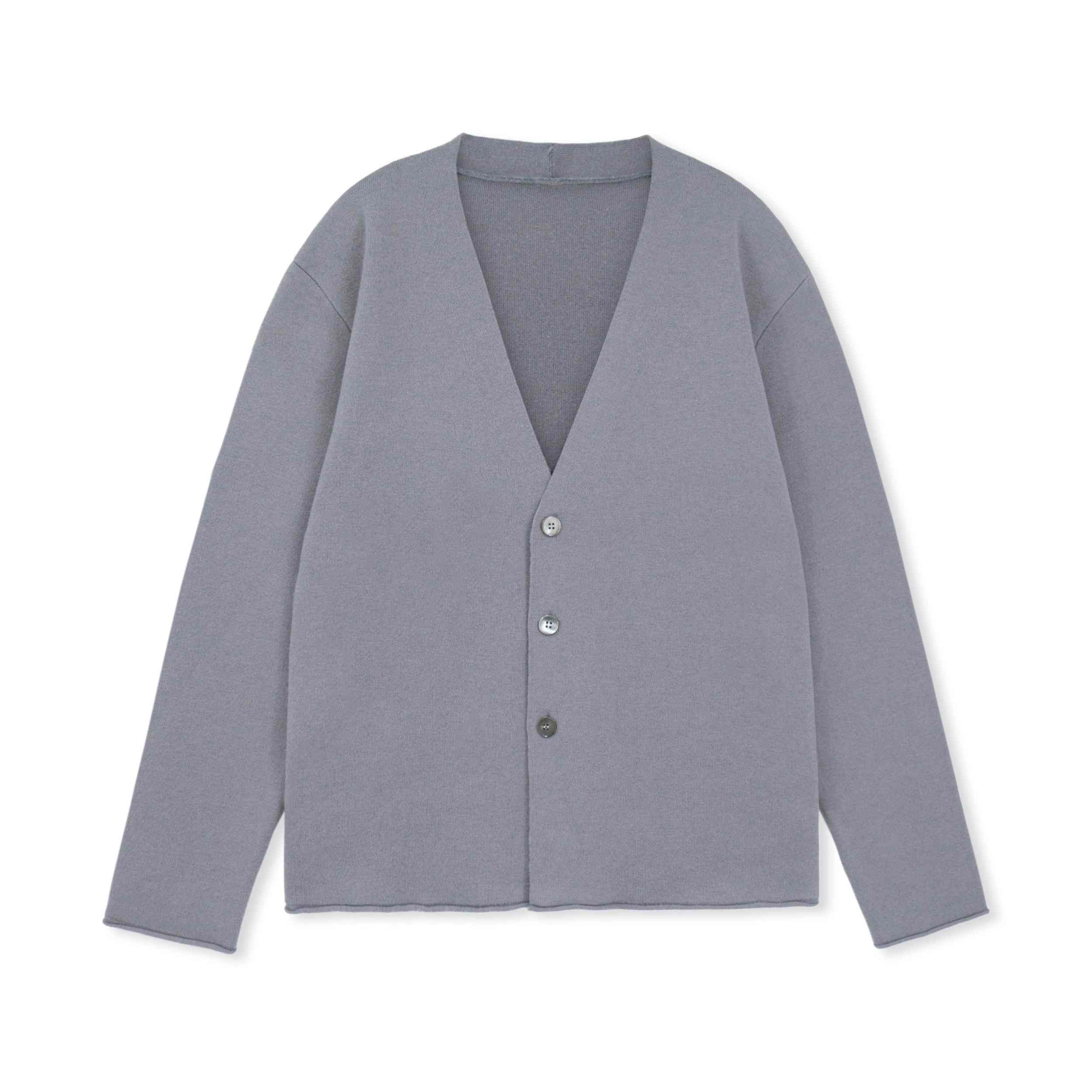Men's cardigan with elbow patches