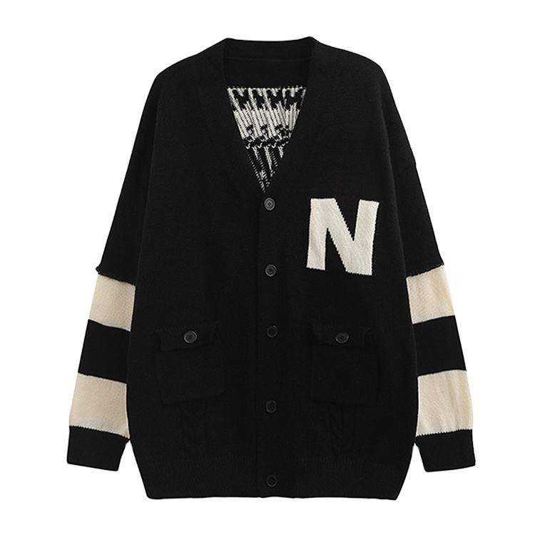 Men's holiday seasonal cardigan sweater