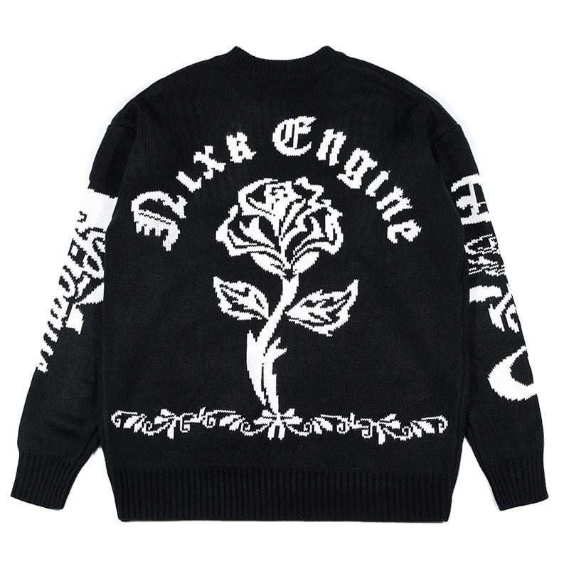 Men's casual sweater custom knitwear manufacturing