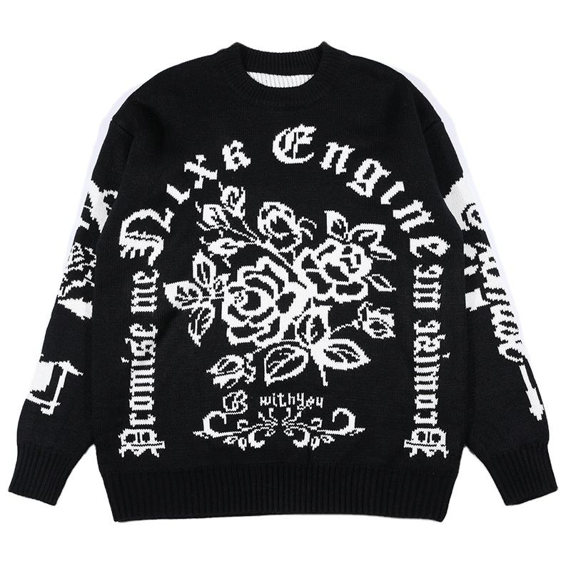 Men's casual sweater custom knitwear manufacturing