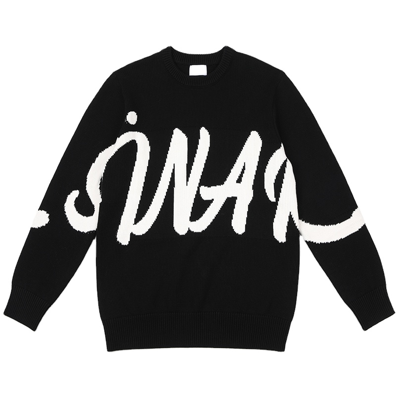 Men's custom sweater knitwear manufacturing sample
