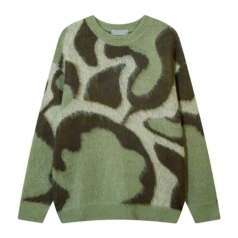 Oversized pullover sweater custom knitwear manufacturing