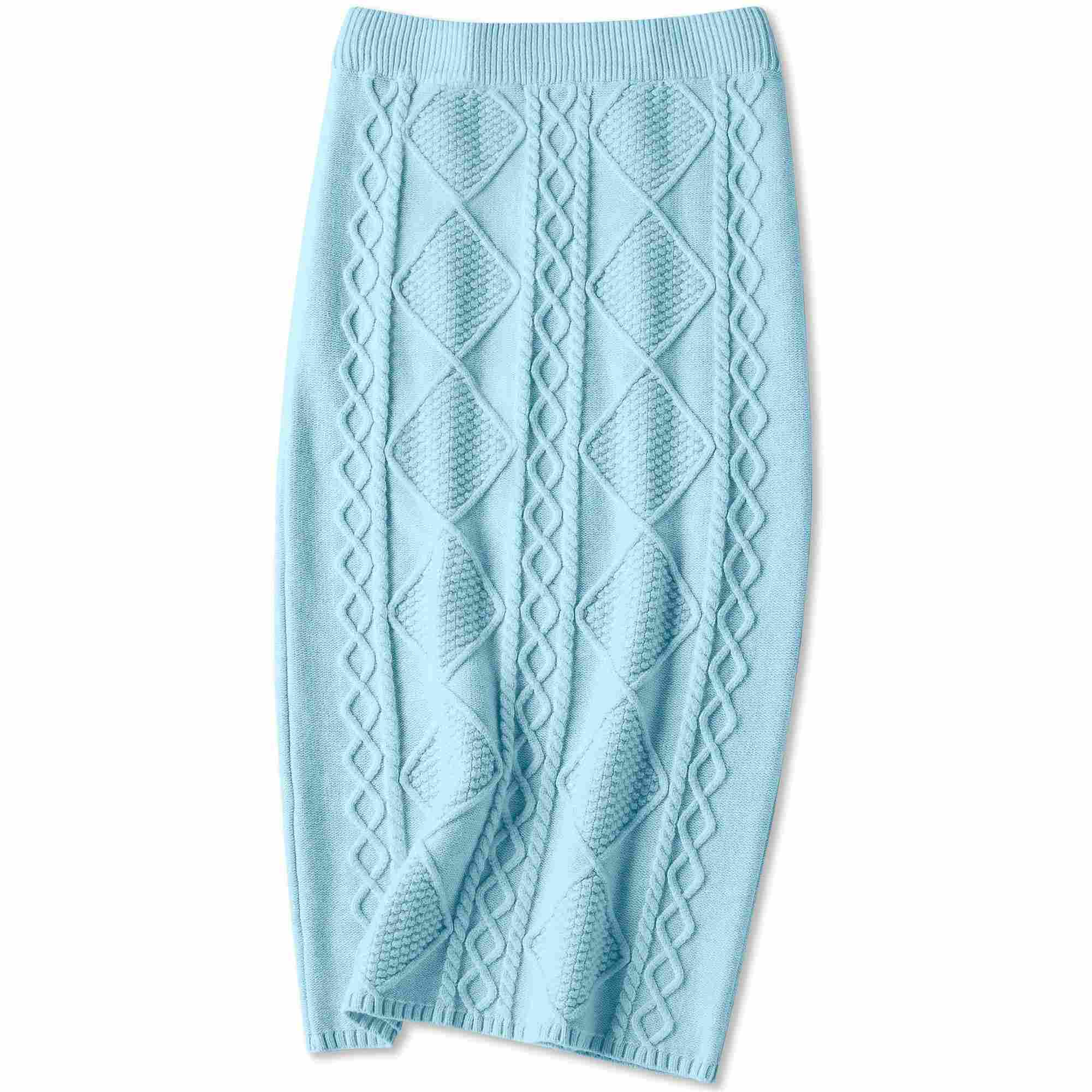 Plain women's cardigan basic knitwear sample