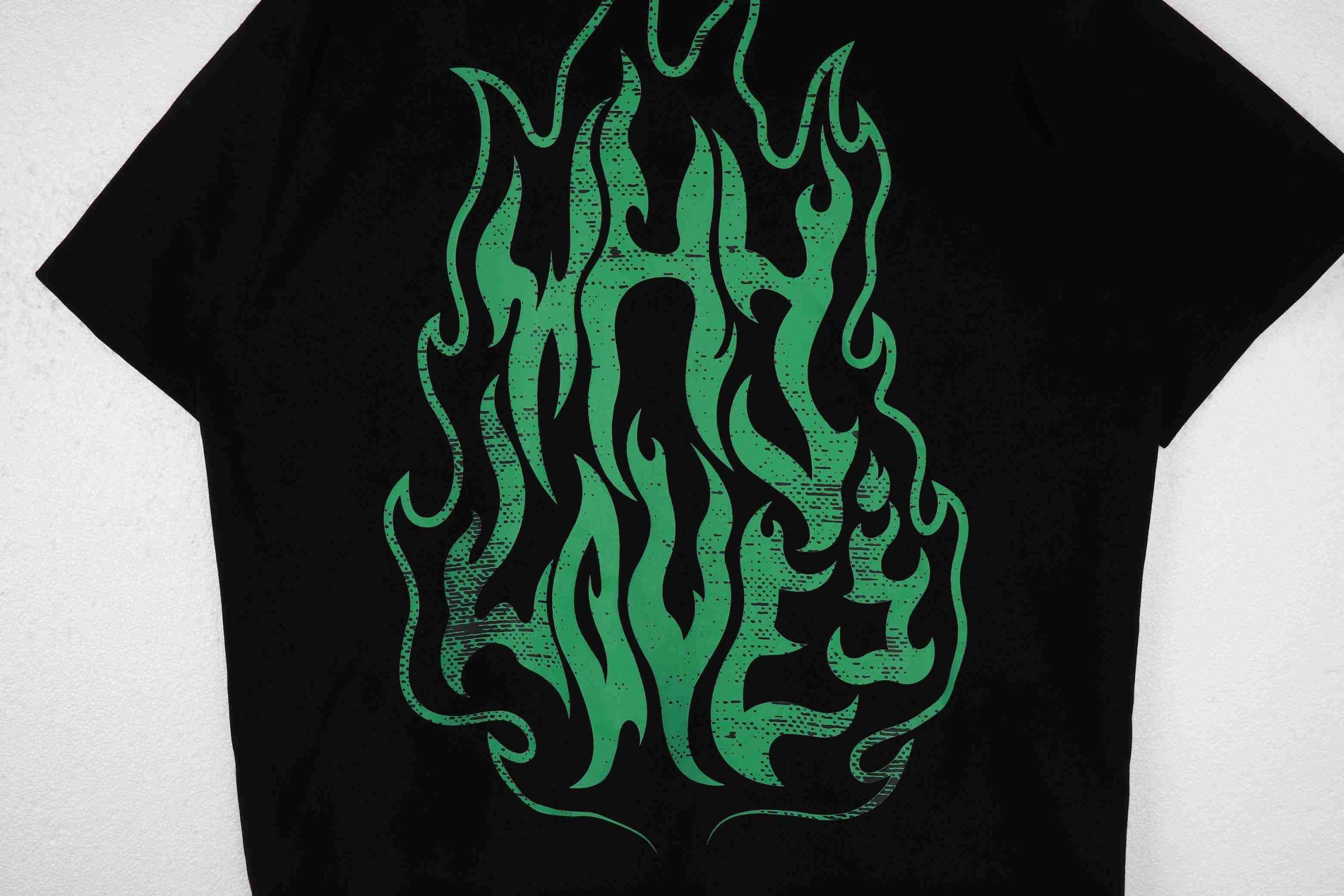 Plastisol screen print transfers for custom knitwear