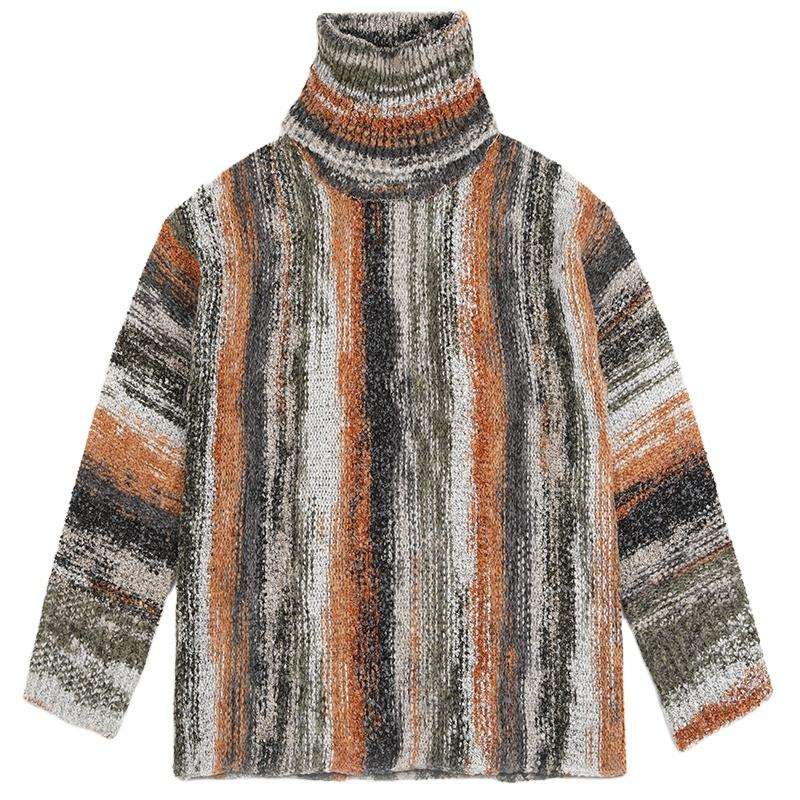 Pullover sweater dress custom knitwear manufacturing