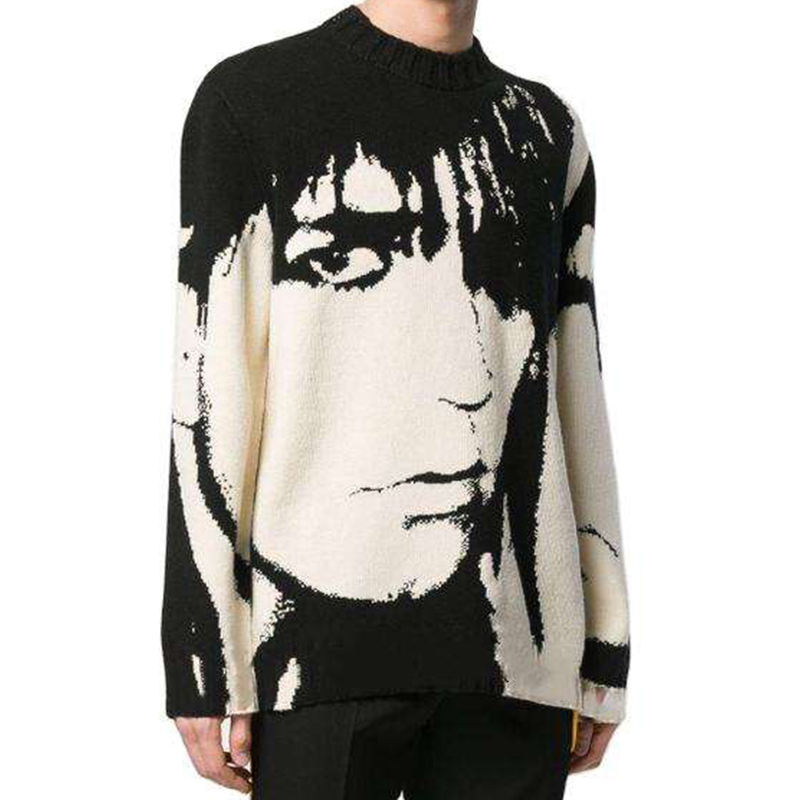 Polo pullover sweater custom knitwear manufacturing