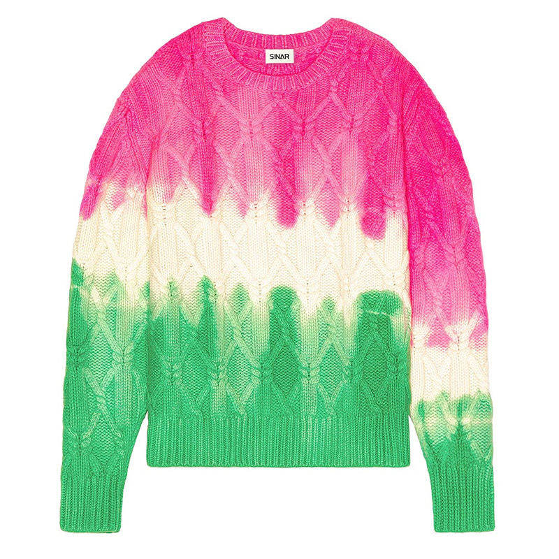 Shawl collar pullover sweater custom knitwear