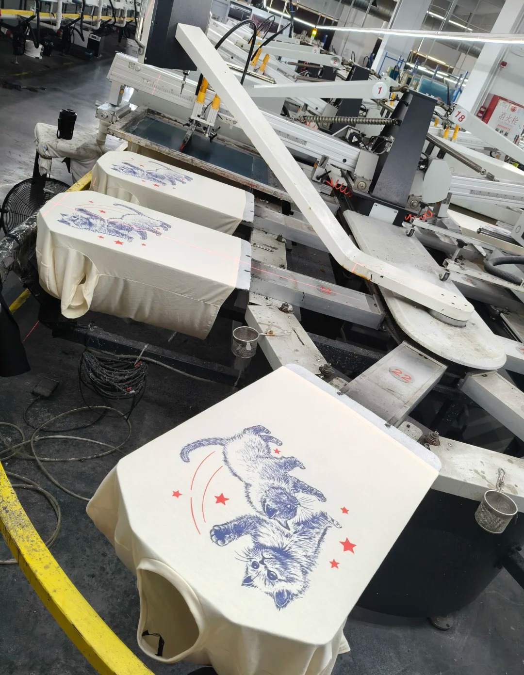 DTG direct to garment printing for custom knitwear