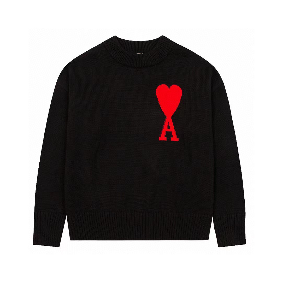 Round neck knitted sweater custom crewneck knitwear