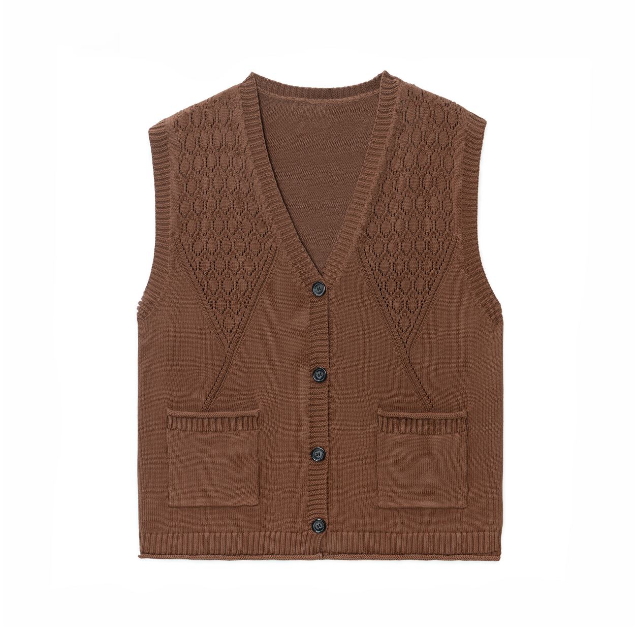 sleeveless sweater vest for women