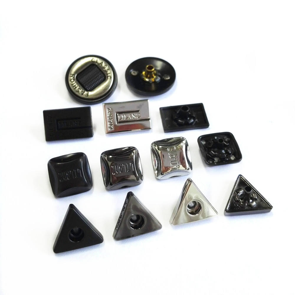 Snap button fastener for knitwear and sweaters