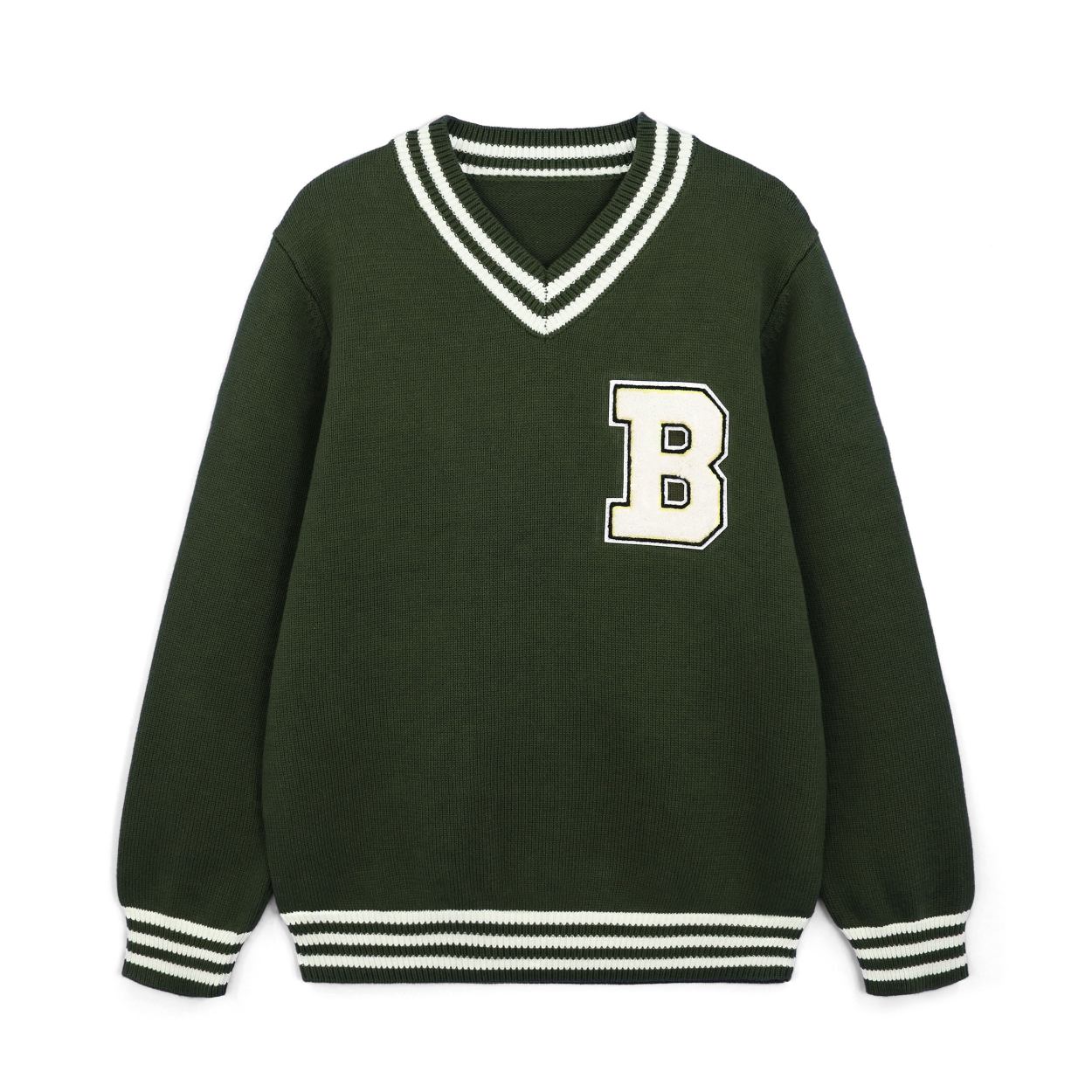 stripe pullover hoodie